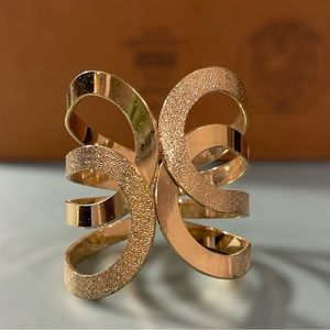 Gold Colored Chunky Bracelet